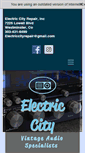 Mobile Screenshot of electriccityrepair.com